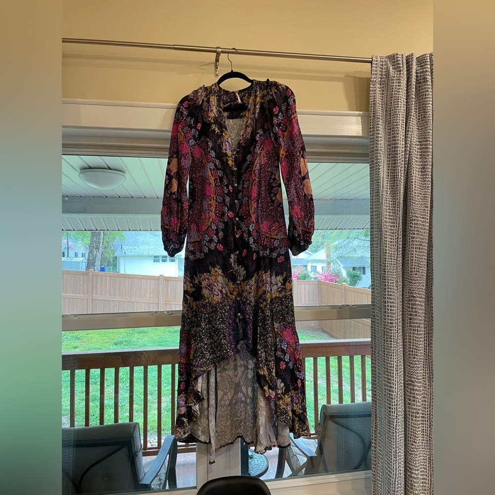 Free People Marais Floral Dress/Duster - Picture 5 of 6